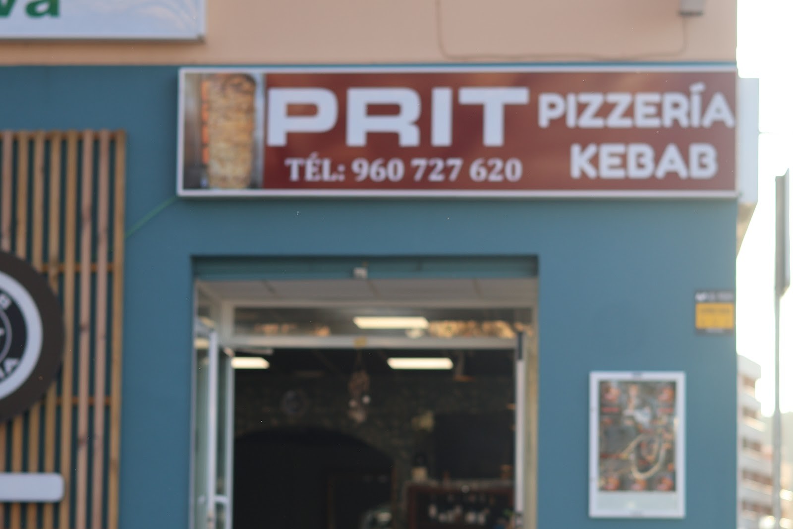 Fachada de Prit Pizzería Kebab